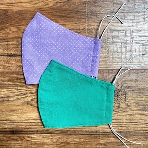 Pack of 2 cottonmask for adults
